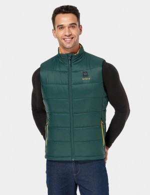 Men Ororo Classic Heated Vest Gren | US-379UBMLFS