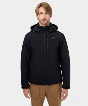 Men Ororo Dual Control With 5 Heating Zones (Pocket Heating) Heated Jacket Black | US-839PULRDE