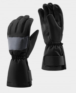 Men Ororo Shell Gloves Black | US-732RMCDYX