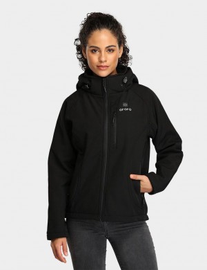 Women Ororo Classic Heated Jacket Black | US-354QUVSKM