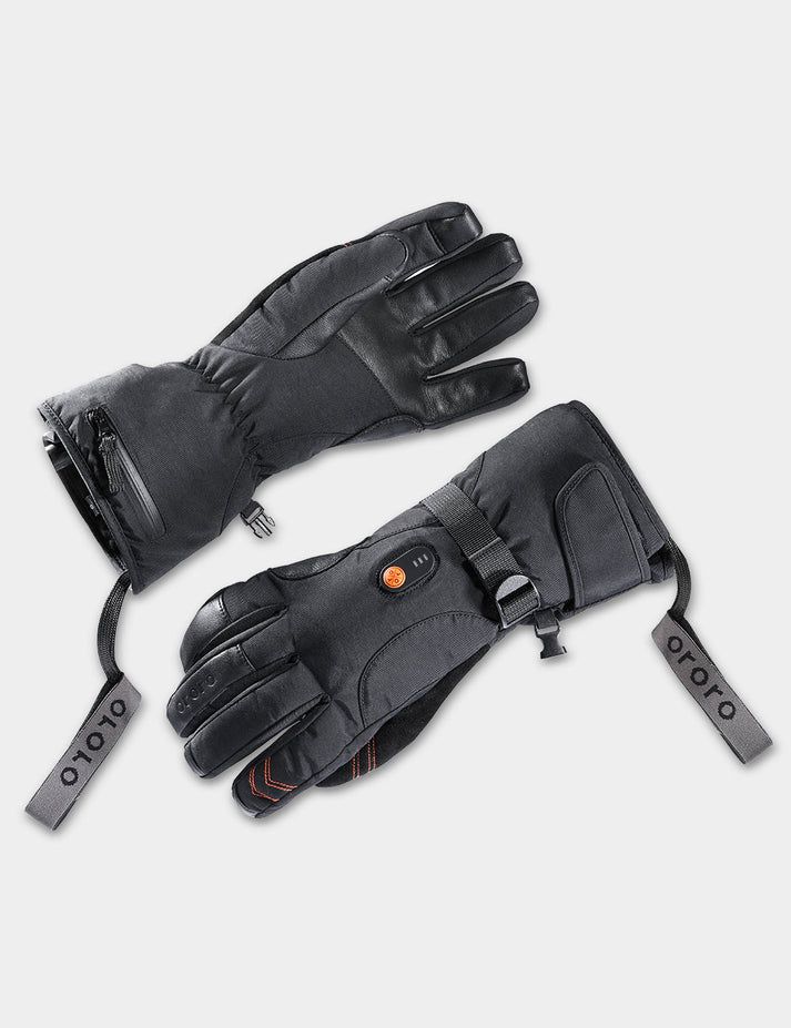 Men Ororo Calgary 1.0 Heated Gloves Black | US-796UVZQMT