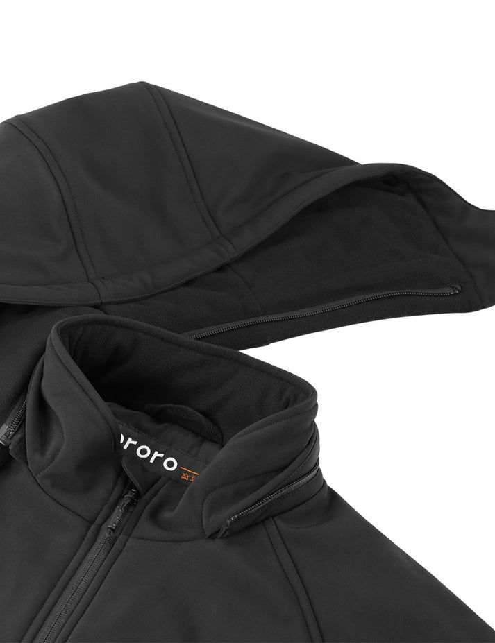 Men Ororo Classic Heated Jacket Black | US-091RZUKPF