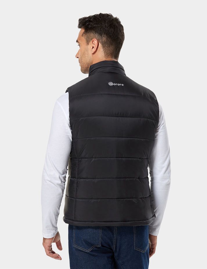 Men Ororo Classic Heated Vest Black | US-156UABXGO