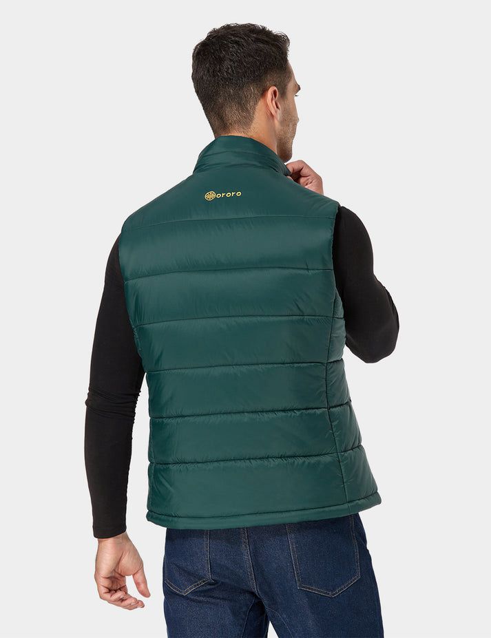 Men Ororo Classic Heated Vest Gren | US-379UBMLFS