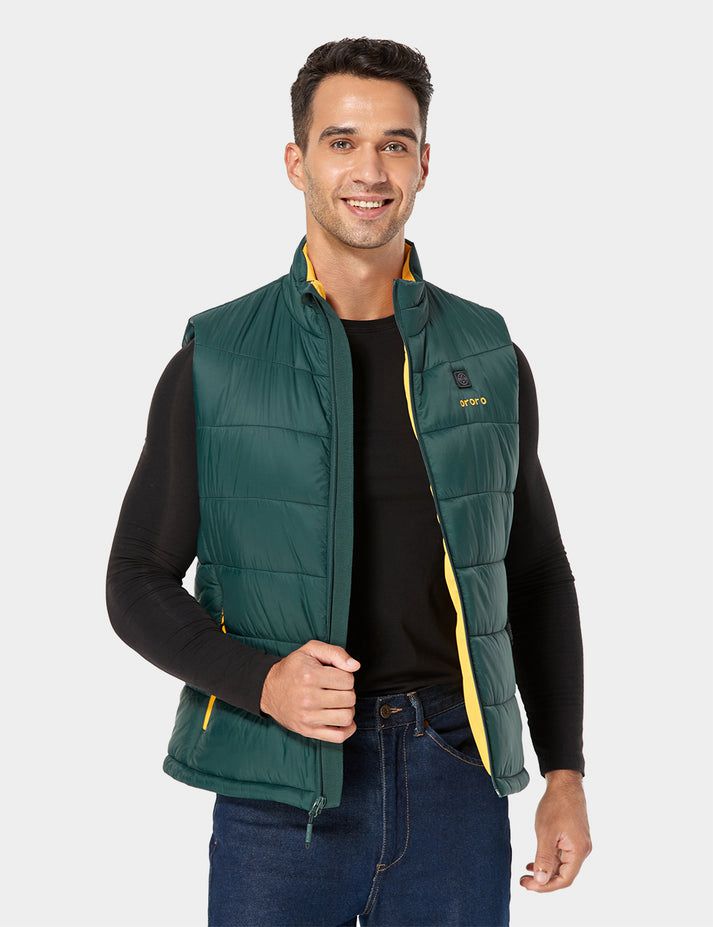 Men Ororo Classic Heated Vest Gren | US-379UBMLFS