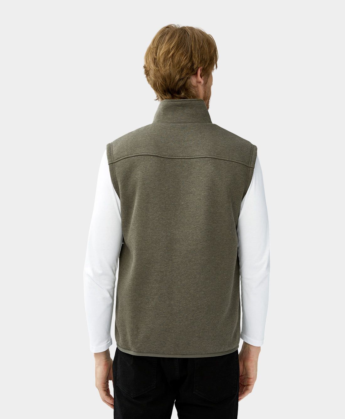 Men Ororo Fleece Heated Vest Olive | US-502FSXJYW