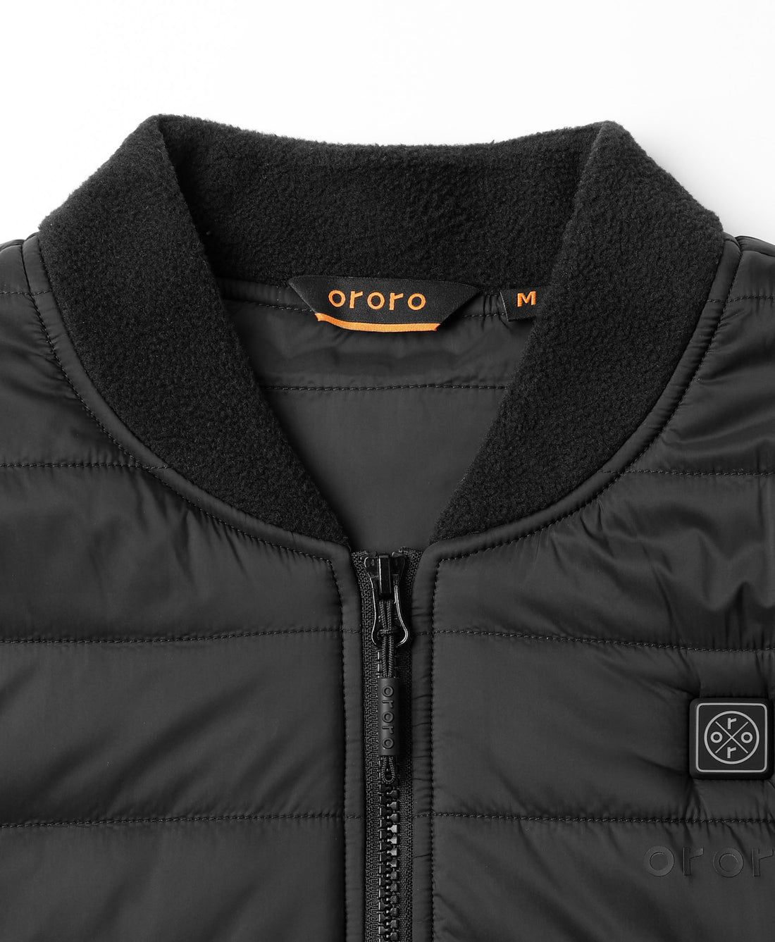 Men Ororo Pufflyte™ Lightweight Heated Jacket Black | US-417YEARKU