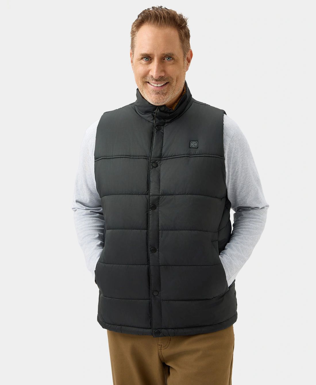 Men Ororo Pufflyte™ Lightweight Heated Vest Black | US-286GDPKAS