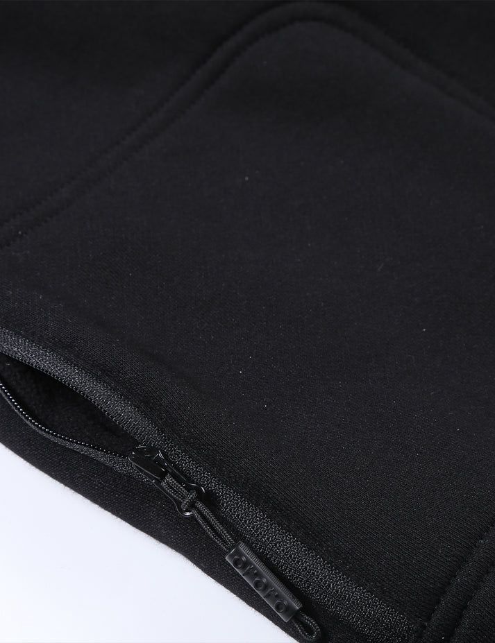 Men Ororo Pullover With Heating On Chests Heated Hoodie Black | US-905RBNZCM