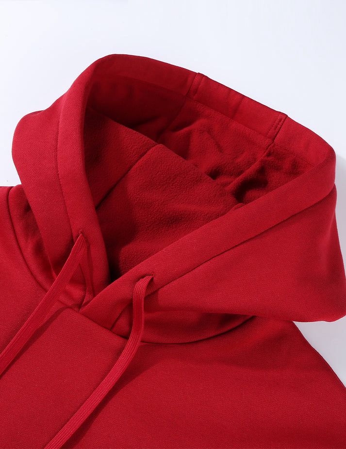 Men Ororo Pullover With Heating On Chests Heated Hoodie Red | US-901UJKREX