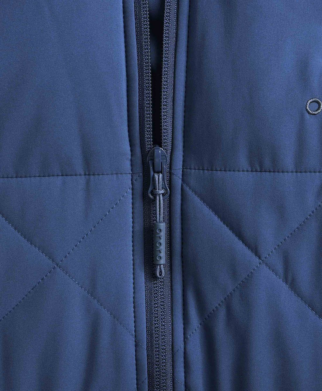 Men Ororo Quilted Heated Vest Navy | US-530PTKDFV