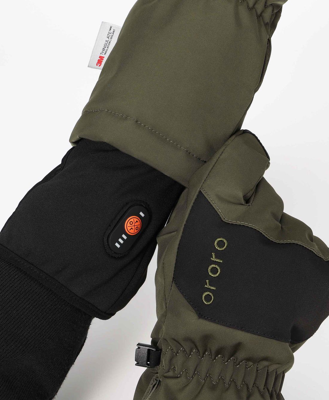 Men Ororo Shell Gloves Green | US-263KFUGWQ