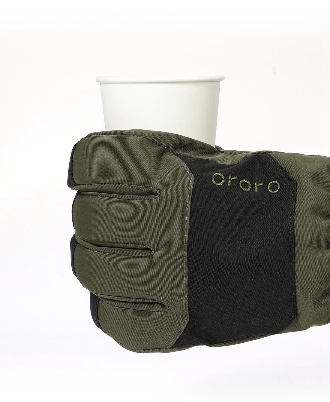 Men Ororo Shell Gloves Green | US-263KFUGWQ