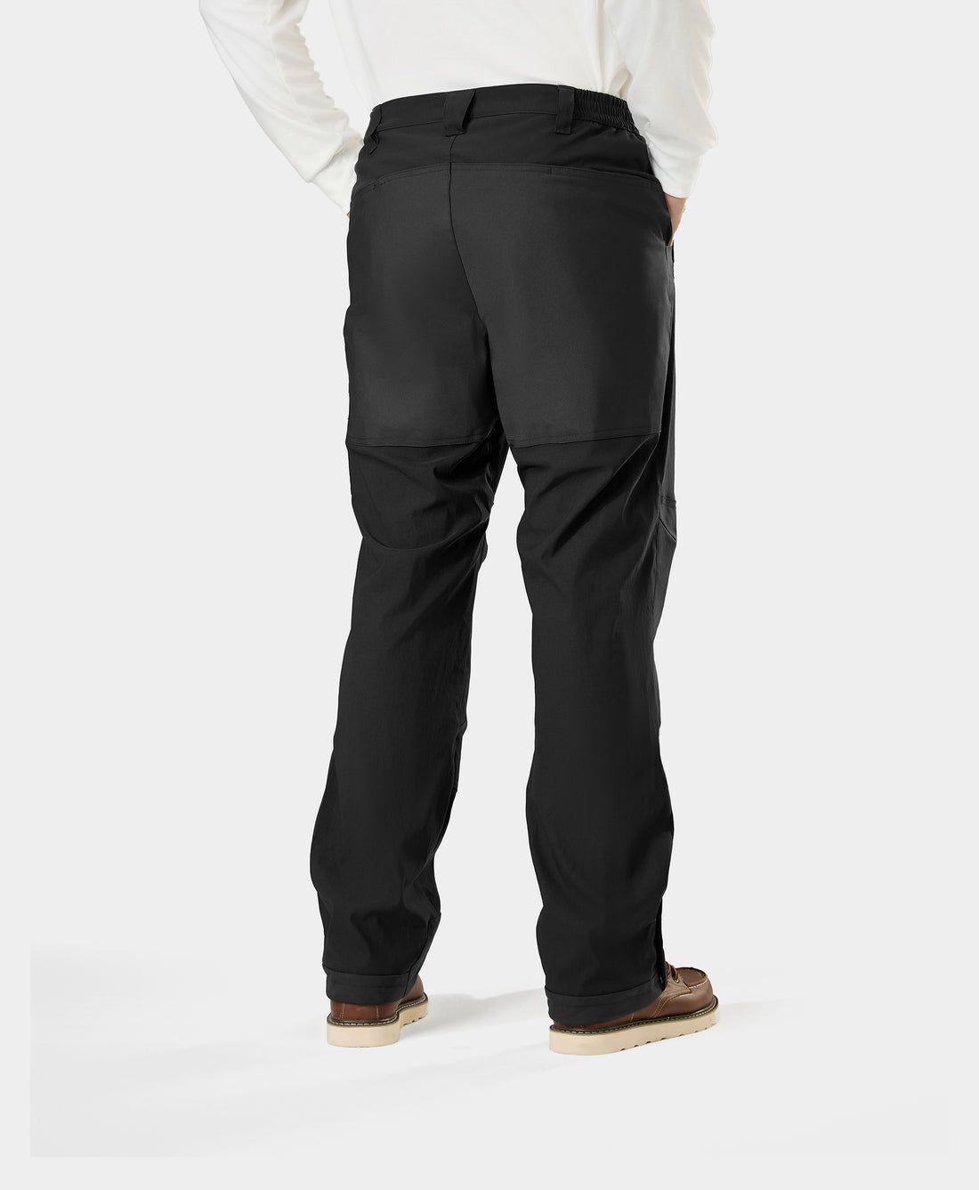 Men Ororo Utility Fleece Lined Heated Pants Black | US-265WAXZRF