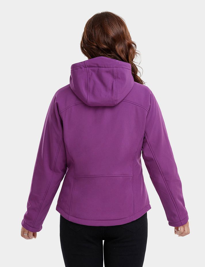 Women Ororo Classic Heated Jacket Purple | US-698VROEQH