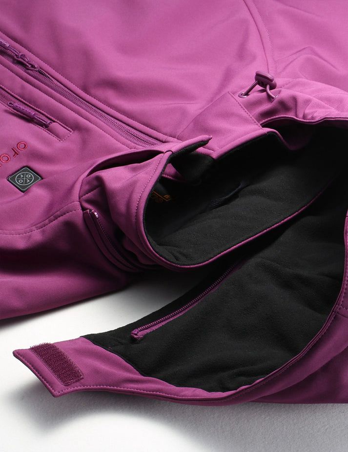 Women Ororo Classic Heated Jacket Purple | US-698VROEQH