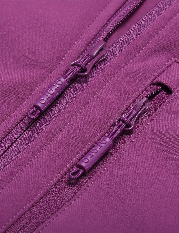 Women Ororo Classic Heated Jacket Purple | US-698VROEQH