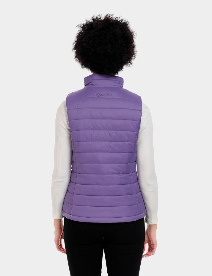 Women Ororo Classic Heated Vest Purple | US-920WLBCST