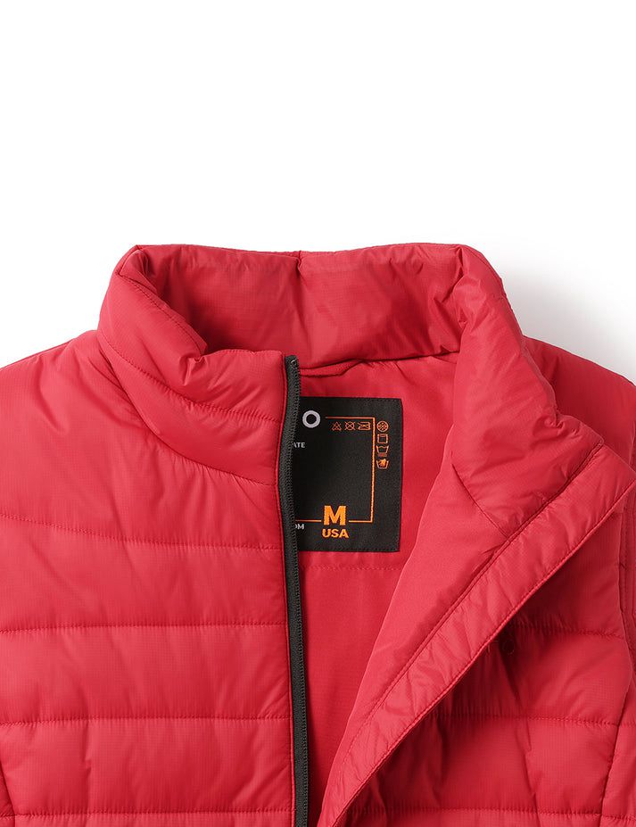 Women Ororo Classic Heated Vest Red | US-427FKSELB