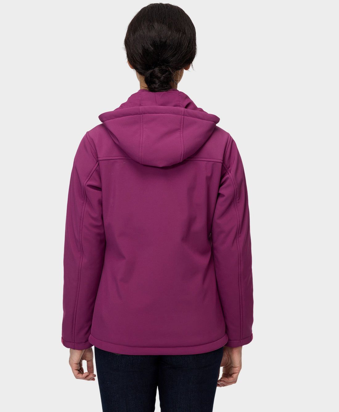 Women Ororo Dual Control With 5 Heating Zones (Pocket Heating) Heated Jacket Purple | US-410JZOELB