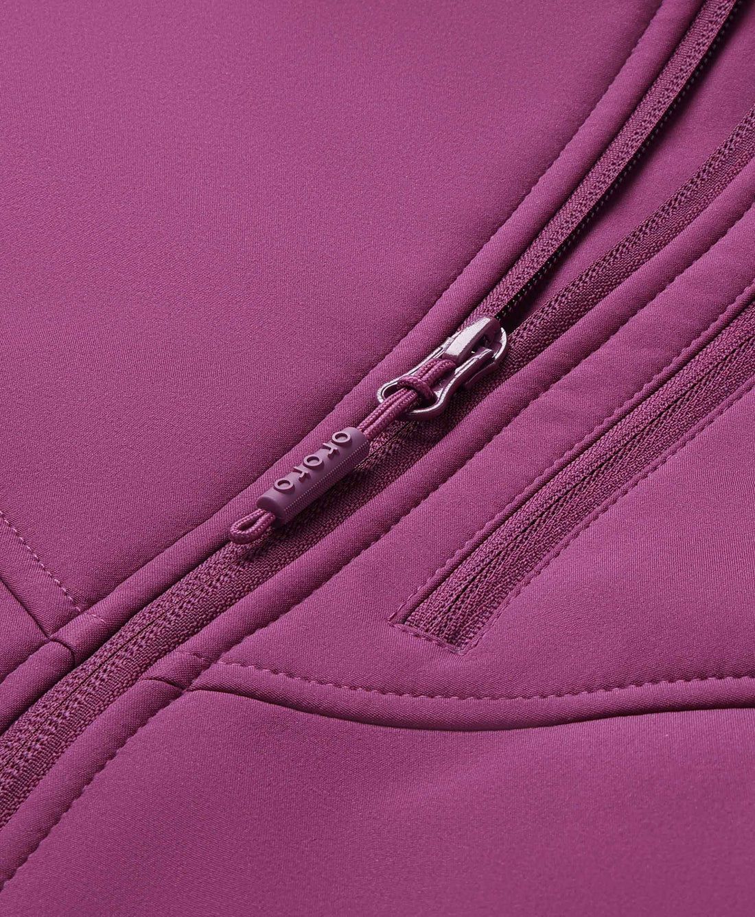 Women Ororo Dual Control With 5 Heating Zones (Pocket Heating) Heated Jacket Purple | US-410JZOELB