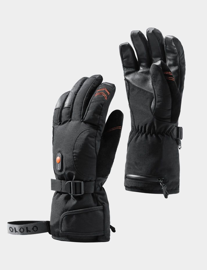 Women Ororo Duluth Calgary 2.0 Heated Gloves Black | US-047WZOMEN