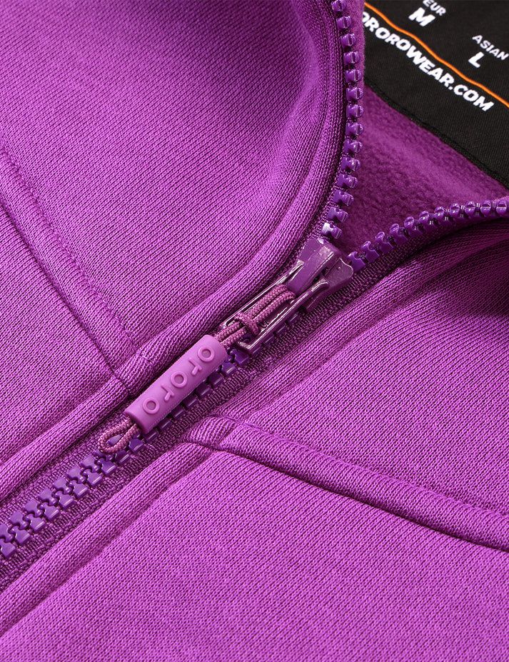 Women Ororo Fleece Heated Vest Purple | US-802EUZYIL