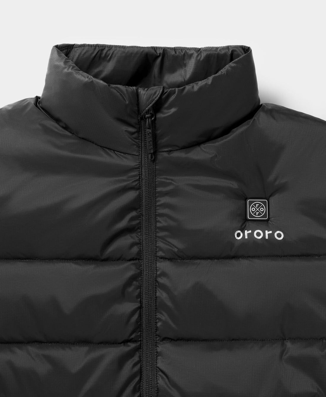 Women Ororo Heated Puffer Heated Jacket Black | US-371WFYHOL