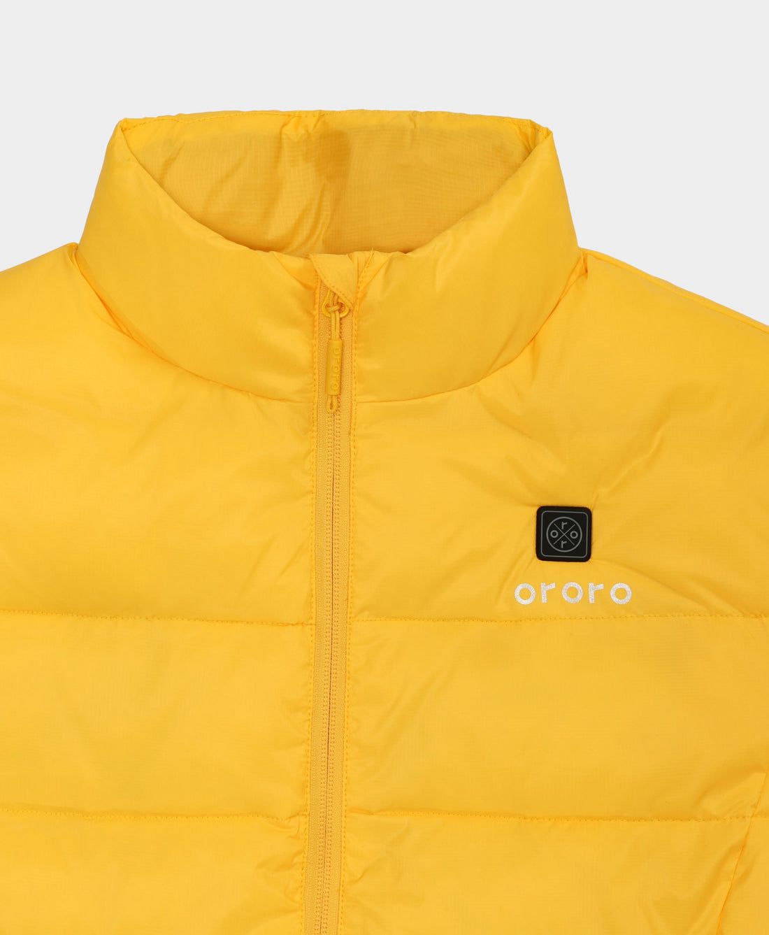 Women Ororo Heated Puffer Heated Jacket Yellow | US-679FAWLXO