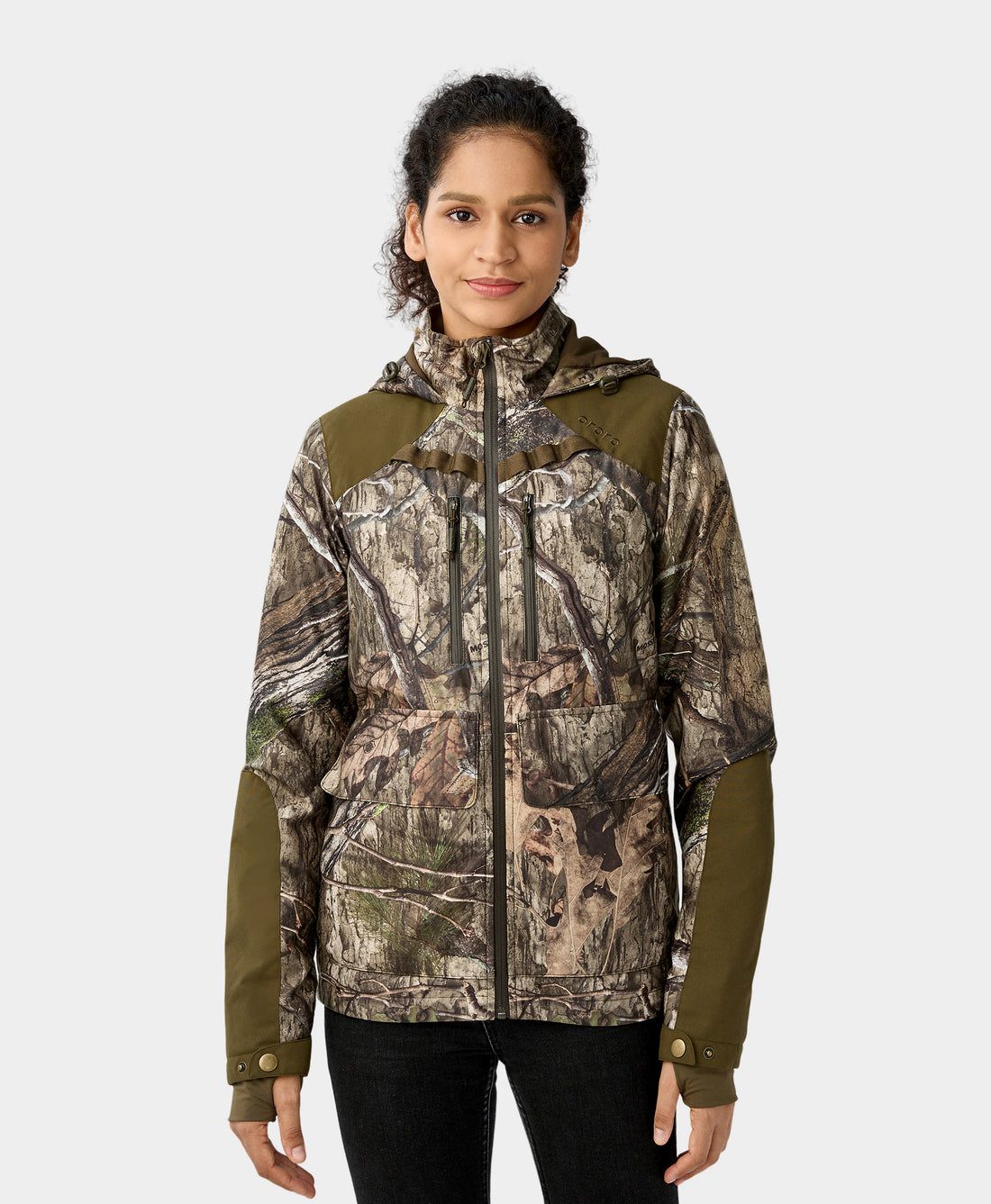 Women Ororo Hunting Mossy Oak® Country Dna Heated Jacket Camo | US-704TMJBAG