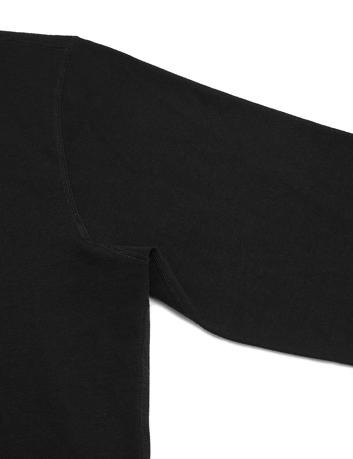 Women Ororo Merino Wool Crew Base Layer Black | US-983TPGXNL