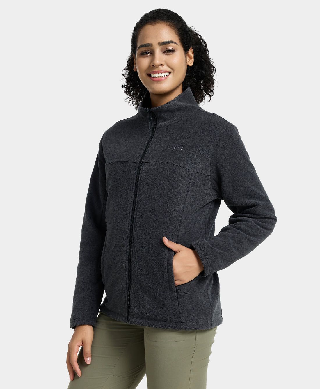 Women Ororo River Ridge 3-in-1 With Fleece Liner Heated Jacket Black | US-649AOWBTQ