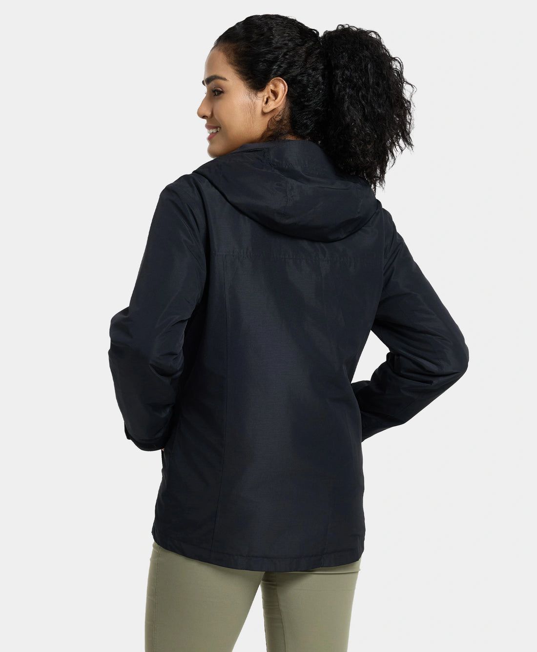 Women Ororo River Ridge Waterproof Shell Jacket Black | US-128TBZXMW