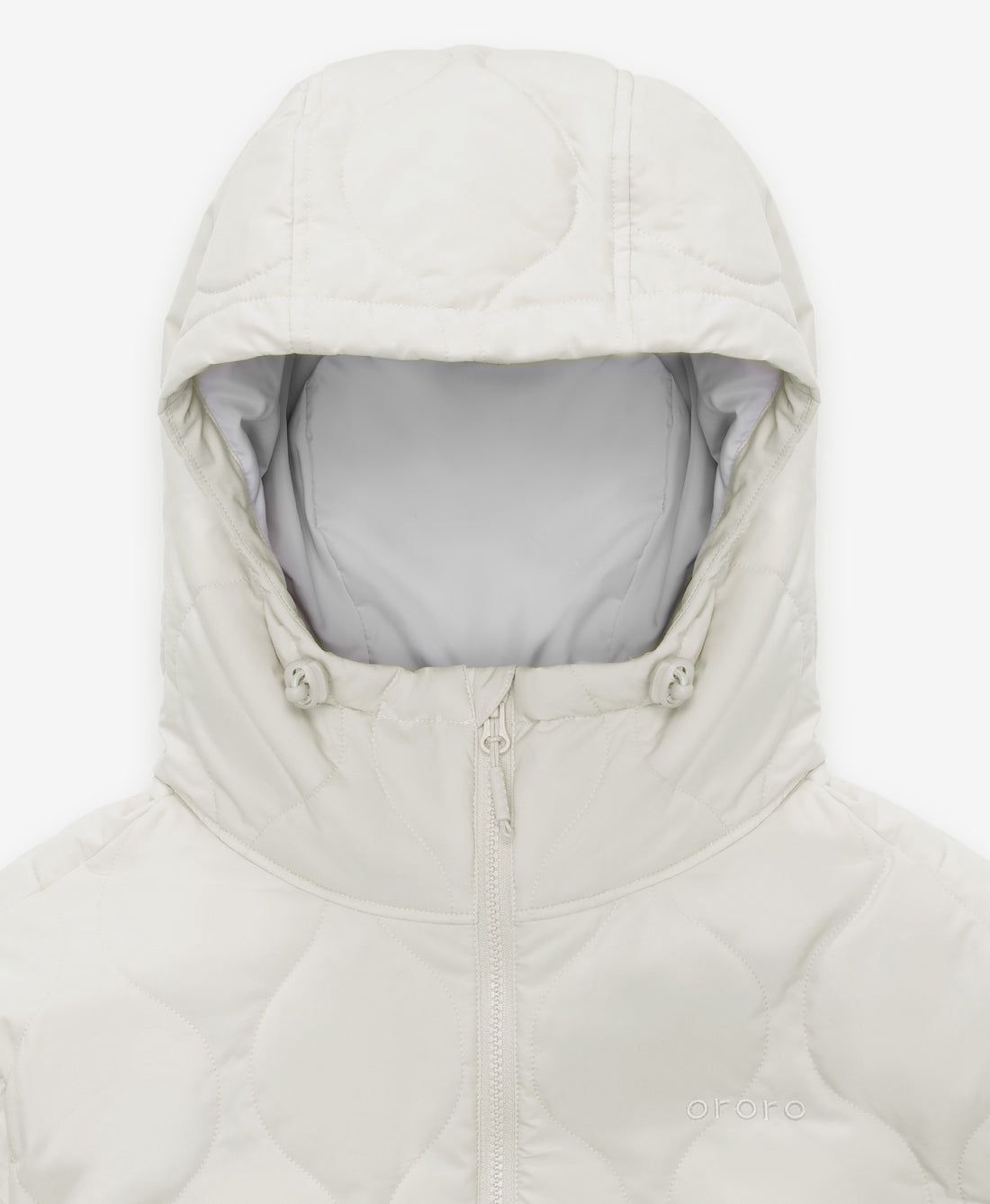 Women Ororo Stargazer Quilted Heated Jacket Cream | US-086ZSNQJB